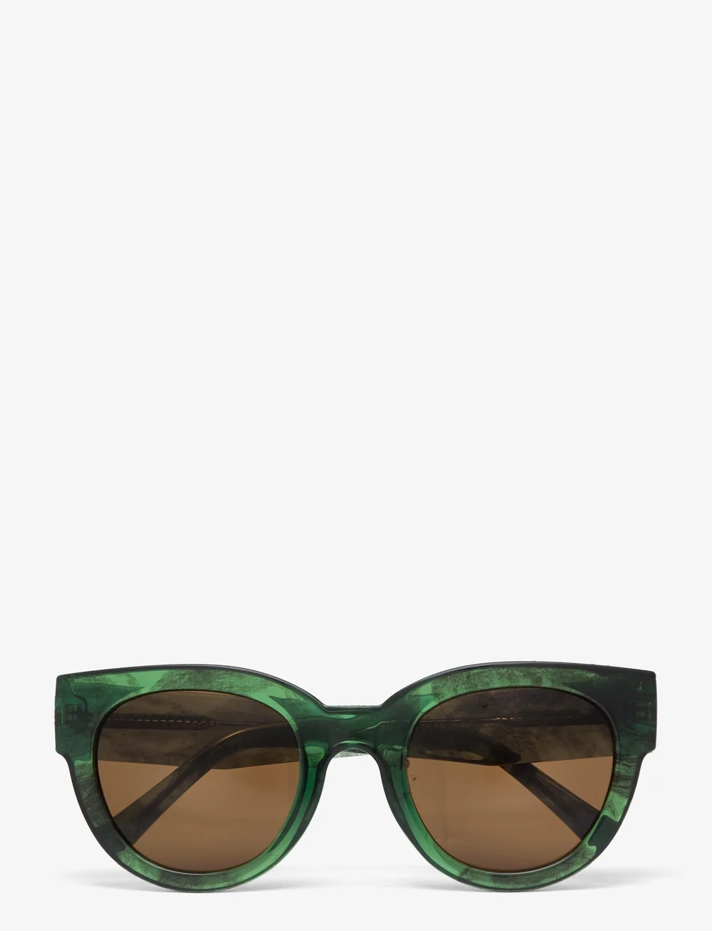 A.Kjærbede - Lilly - Ümmarguse raamiga - green marble transparent - 1