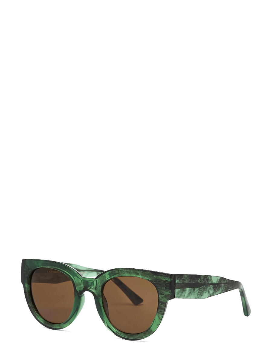 A.Kjærbede - Lilly - Ümmarguse raamiga - green marble transparent - 2