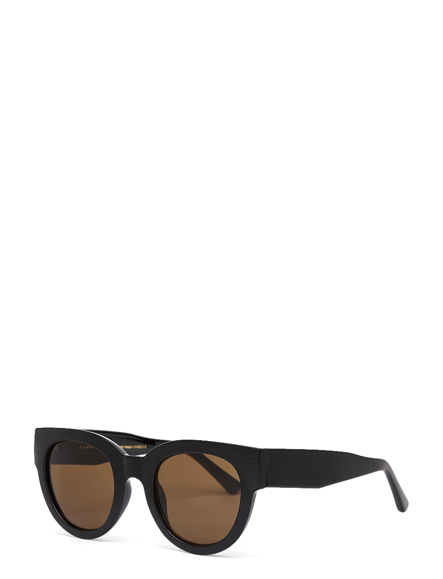 A.Kjærbede - Lilly - runde solbriller - black - 2