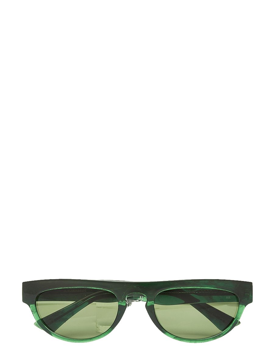 A.Kjærbede - Jake - d-form - green marble transparent - 1