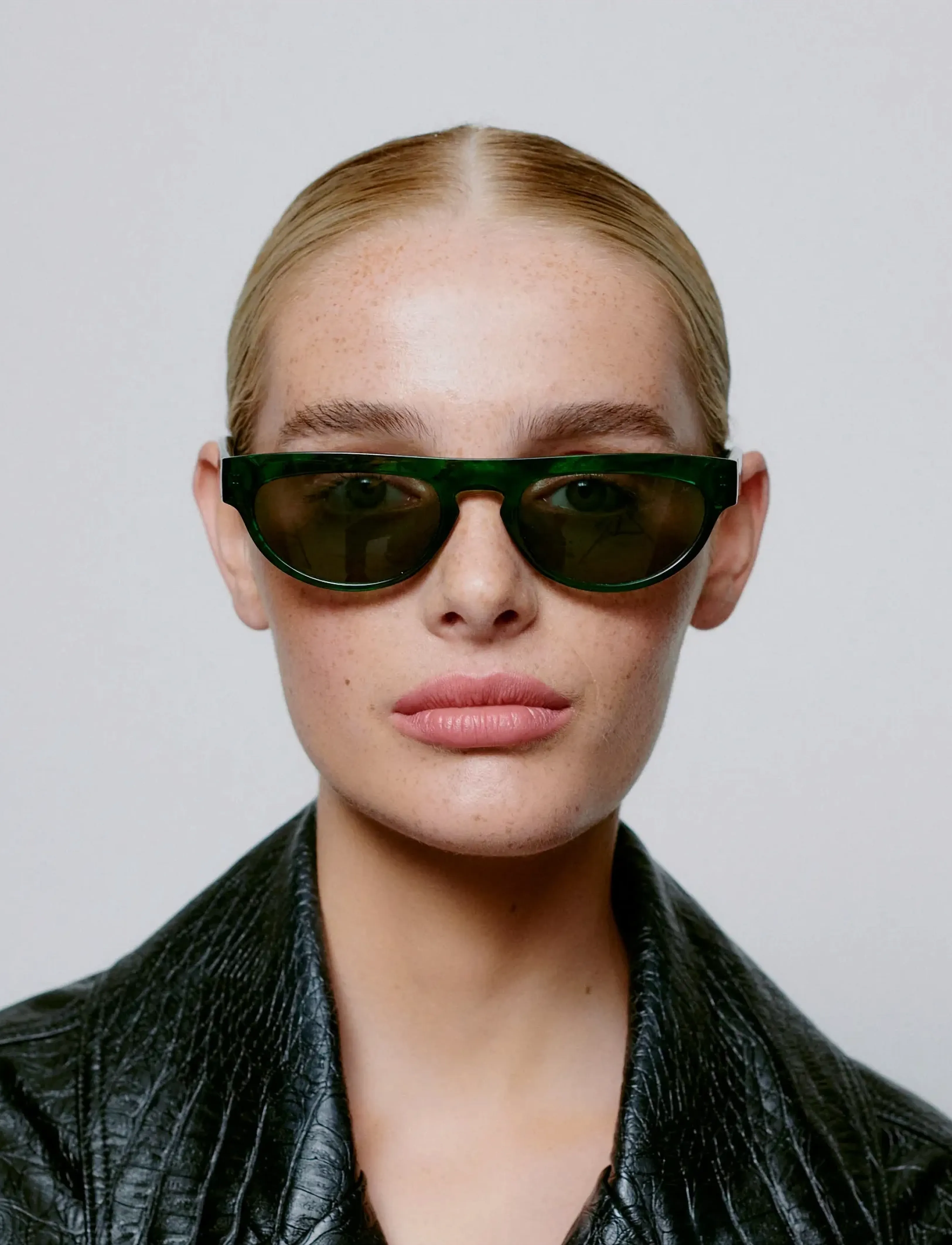 A.Kjærbede Jake, One Size, Sunglasses, Grün - D-frame- Wayfarer Frauen