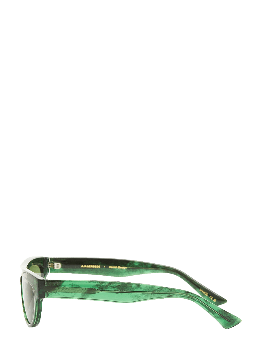 A.Kjærbede - Jake - d-form - green marble transparent - 3