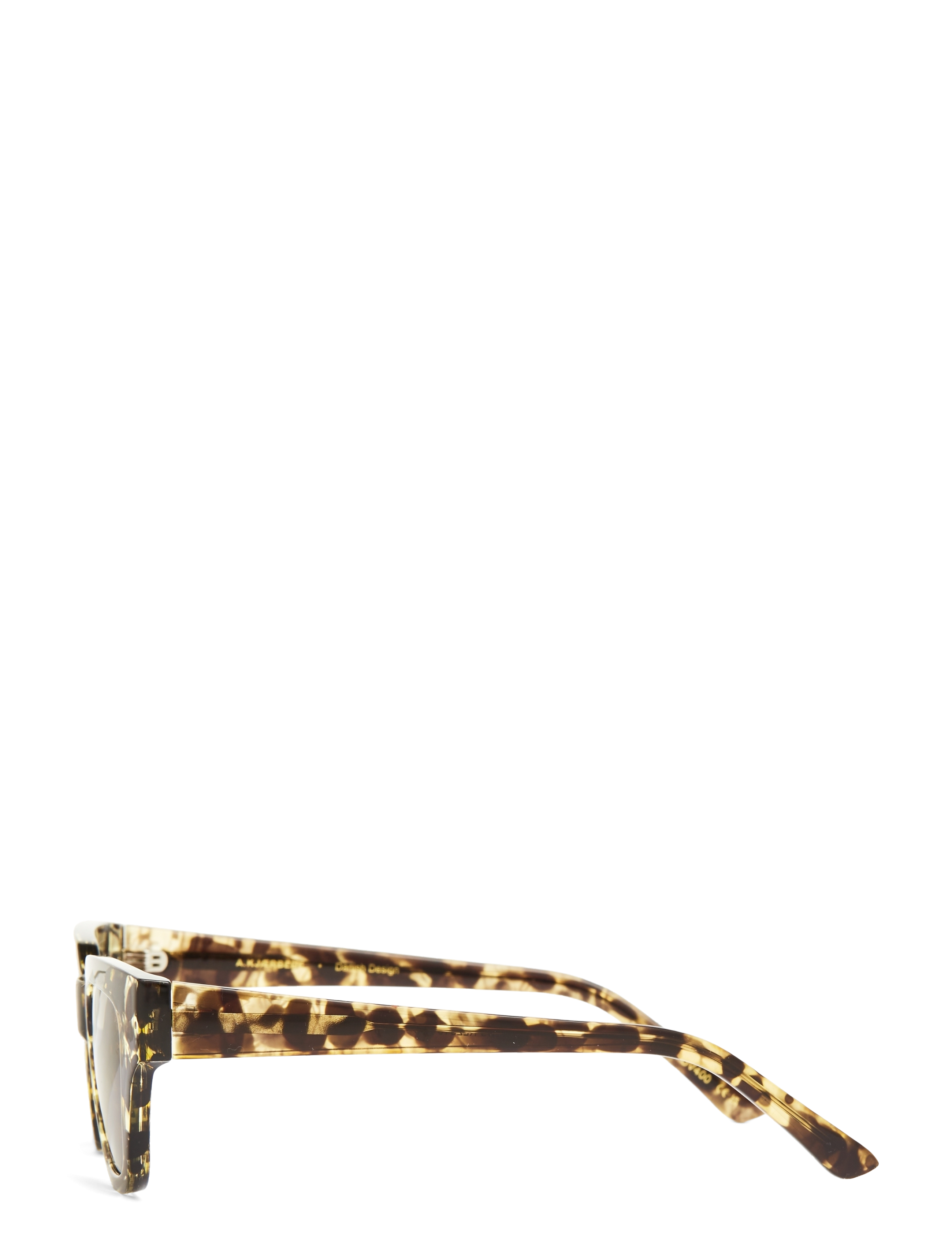 A.Kjærbede - Kaws - d-shaped solbriller - black / yellow tortoise - 3