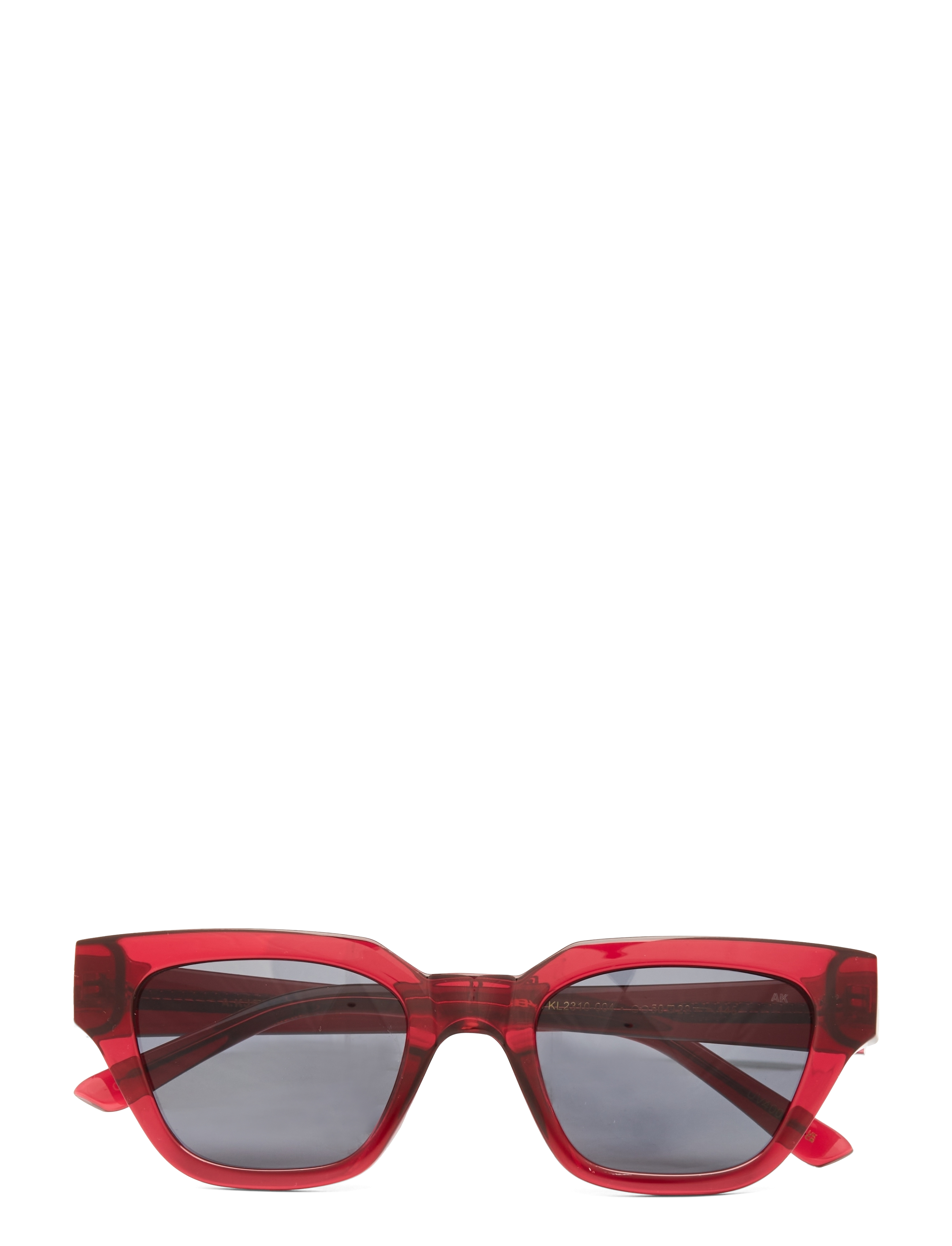 A.Kjærbede Kaws - Solglasögon - BURGUNDY TRANSPARENT / red