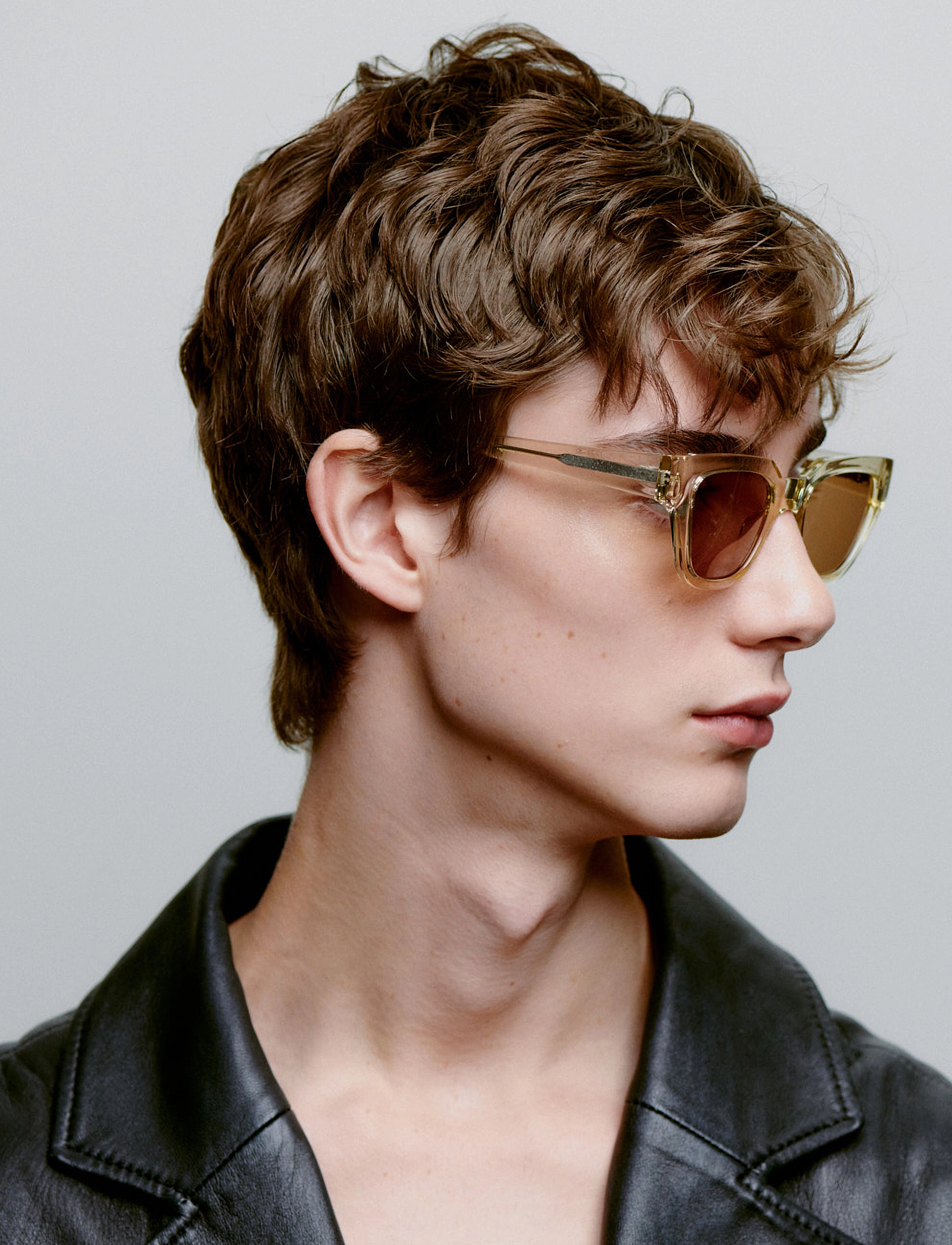 A.Kjærbede Kaws, One Size, Sunglasses, Gelb - D-frame- Wayfarer Frauen