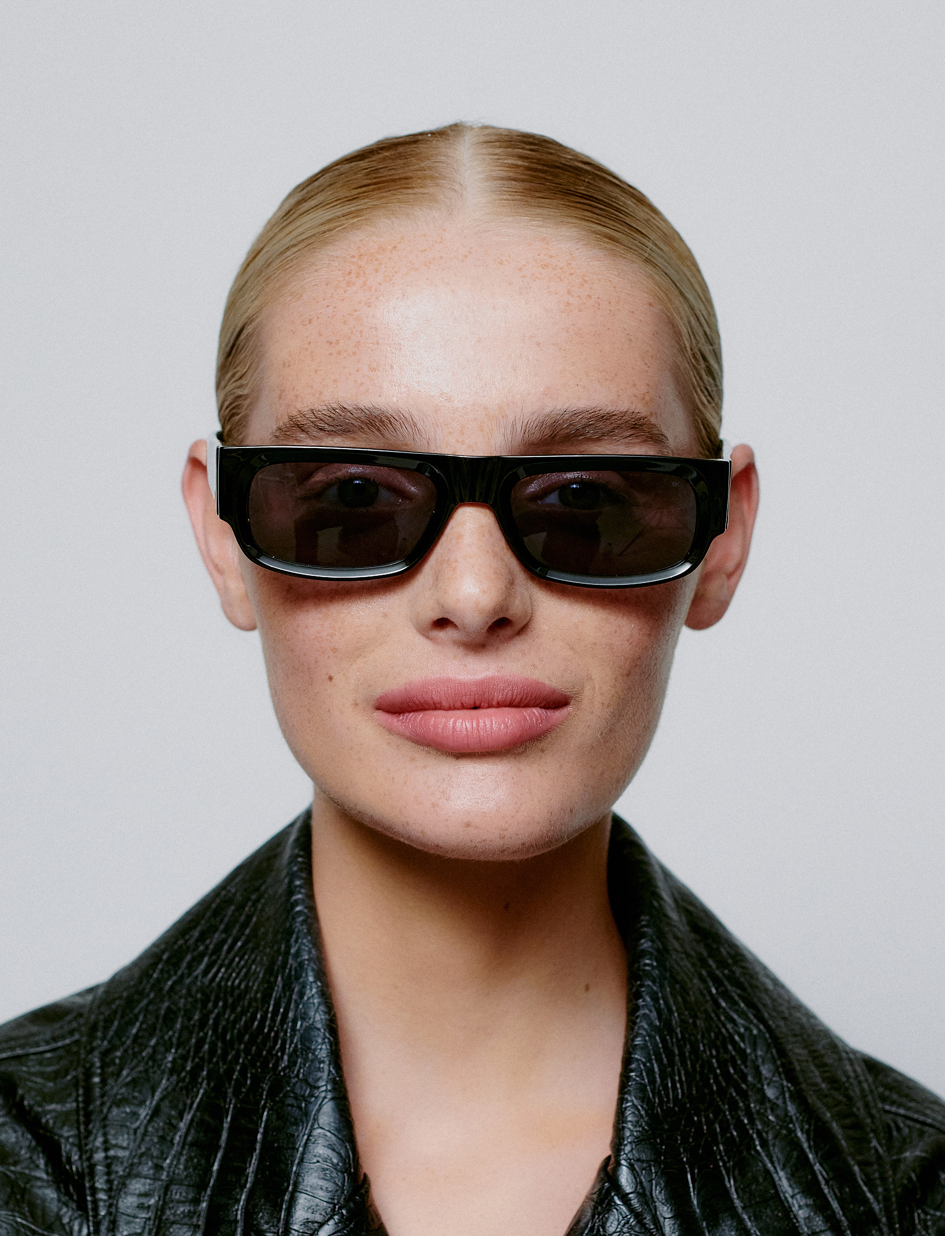A.Kjærbede Jean, One Size, Sunglasses, Schwarz - Square Frame Frauen