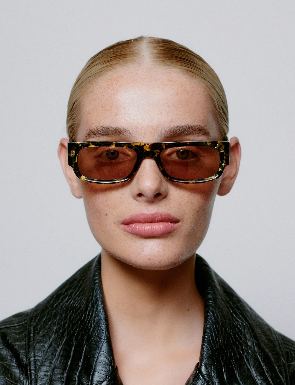 A.Kjærbede - Jean - kandilise raamiga - black / yellow tortoise - 4