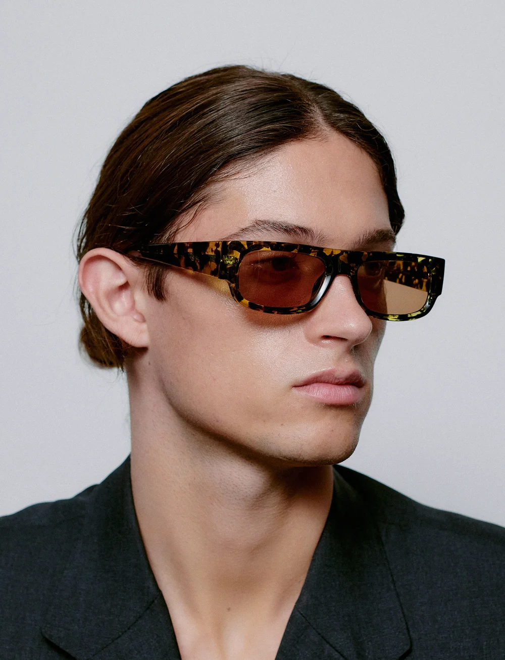 A.Kjærbede - Jean - kandilise raamiga - black / yellow tortoise - 5