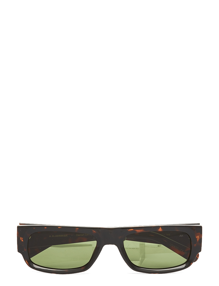A.Kjærbede - Jean - firkantede solbriller - demi tortoise - 0