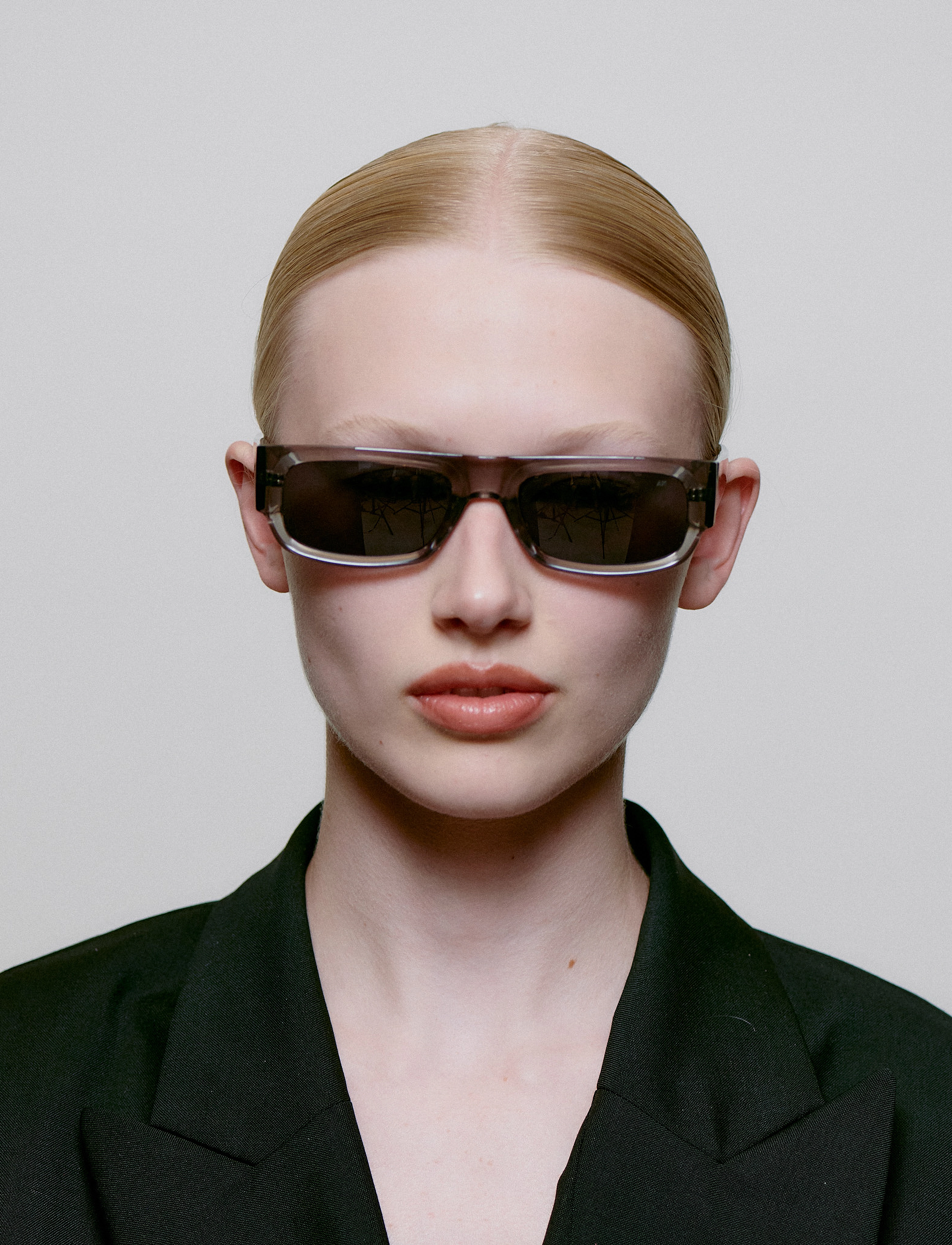 A.Kjærbede Jean - Kollektionen - GREY TRANSPARENT / grey