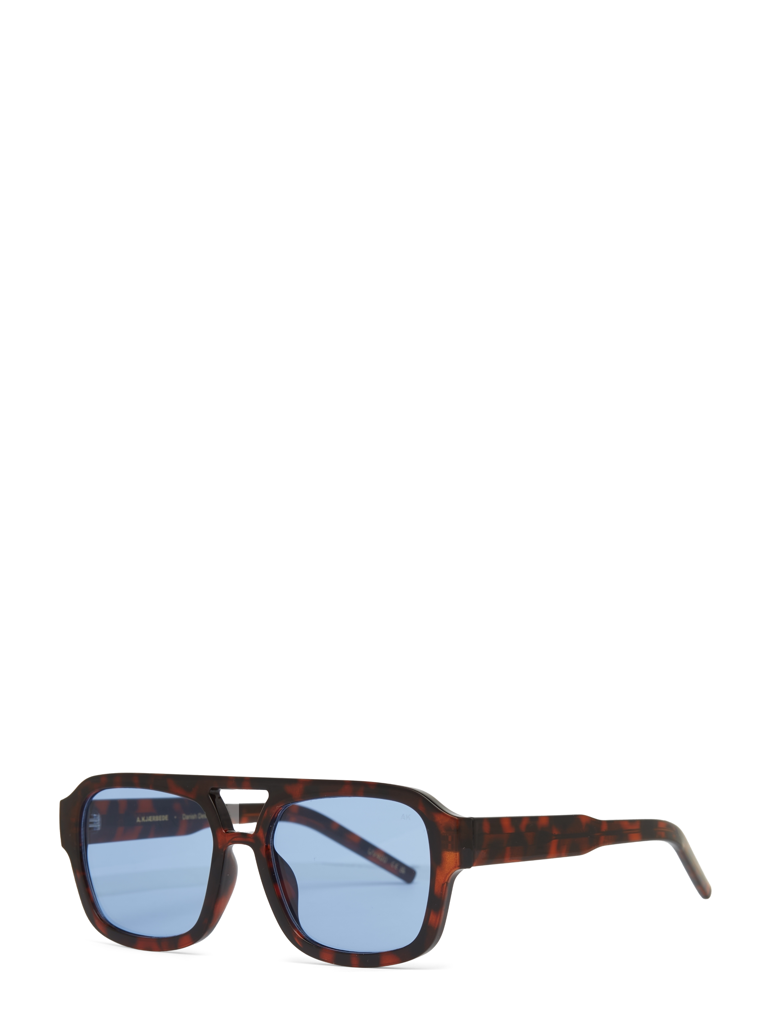 A.Kjærbede - Kaya - pilotowe okulary przeciwsłoneczne - demi tortoise / blue - 2