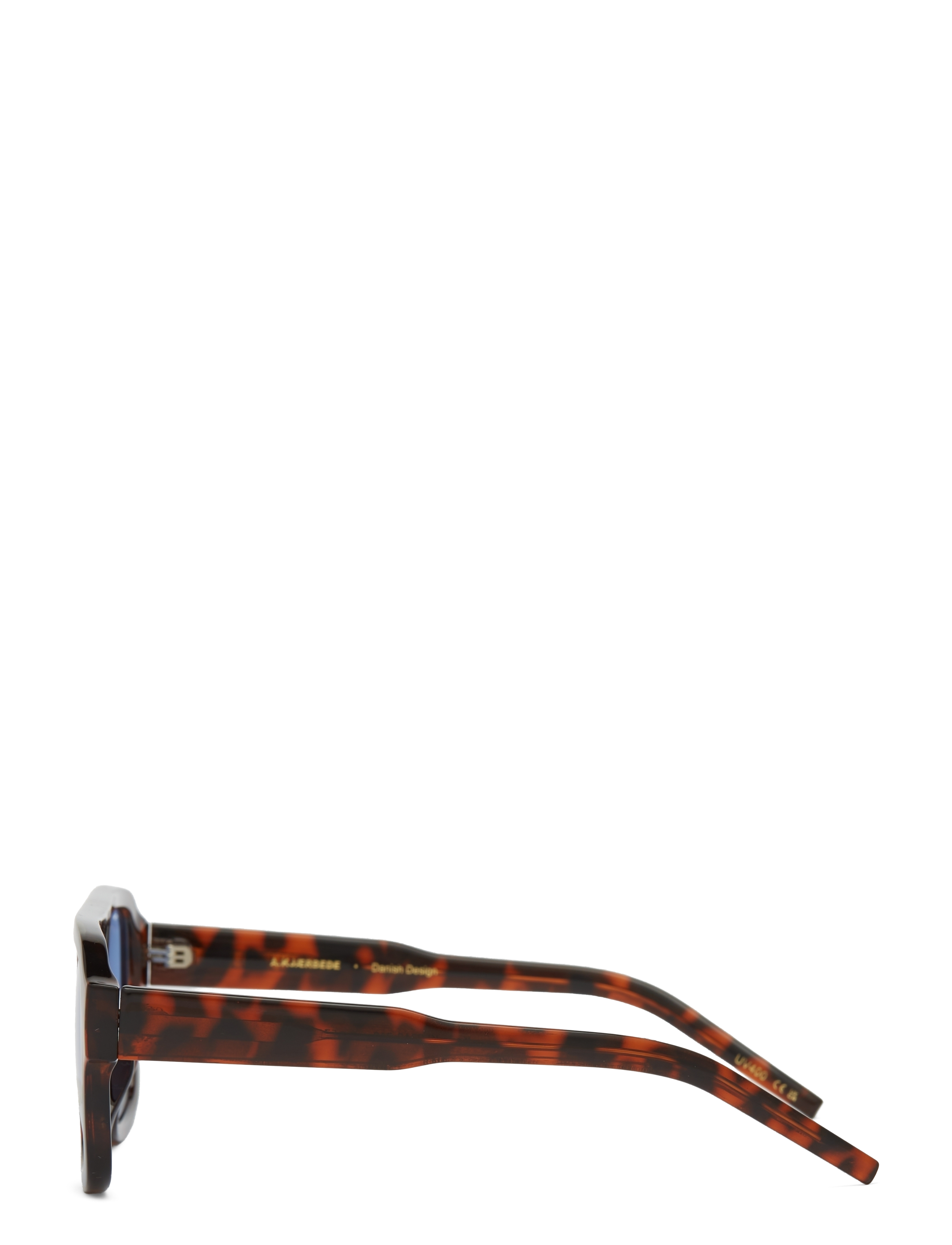 A.Kjærbede - Kaya - pilotowe okulary przeciwsłoneczne - demi tortoise / blue - 3