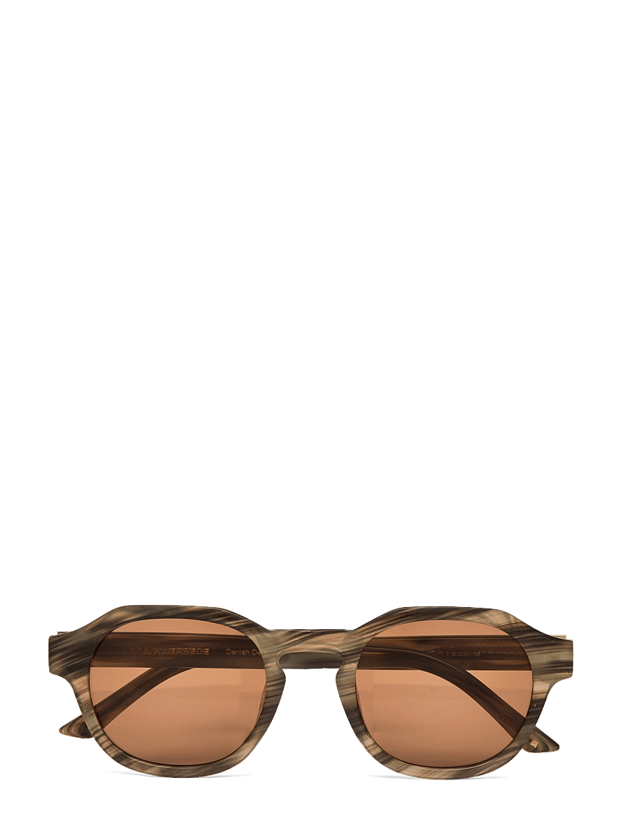 A.Kjærbede - Zan - round frame - striped horn - 1