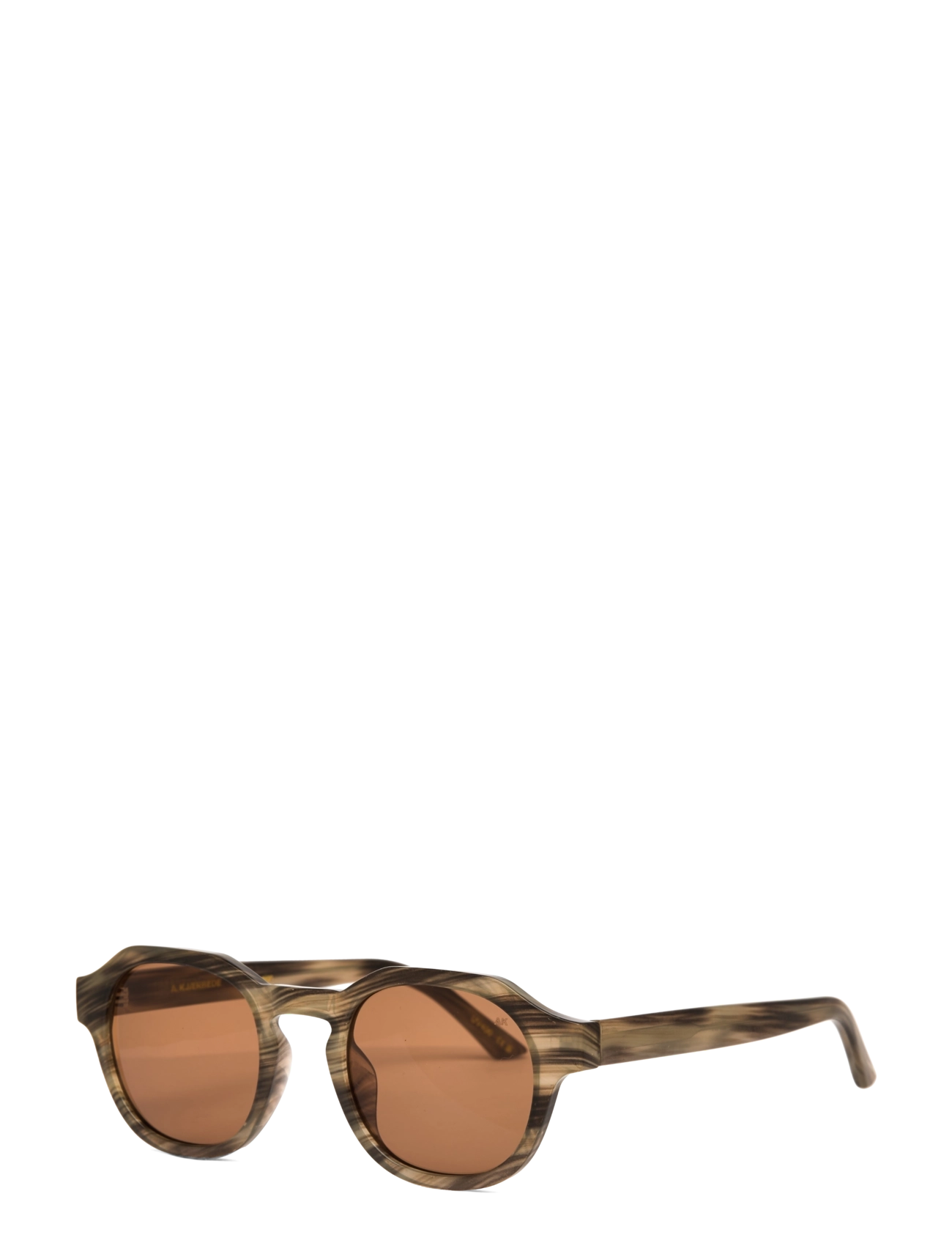 A.Kjærbede - Zan - round frame - striped horn - 2
