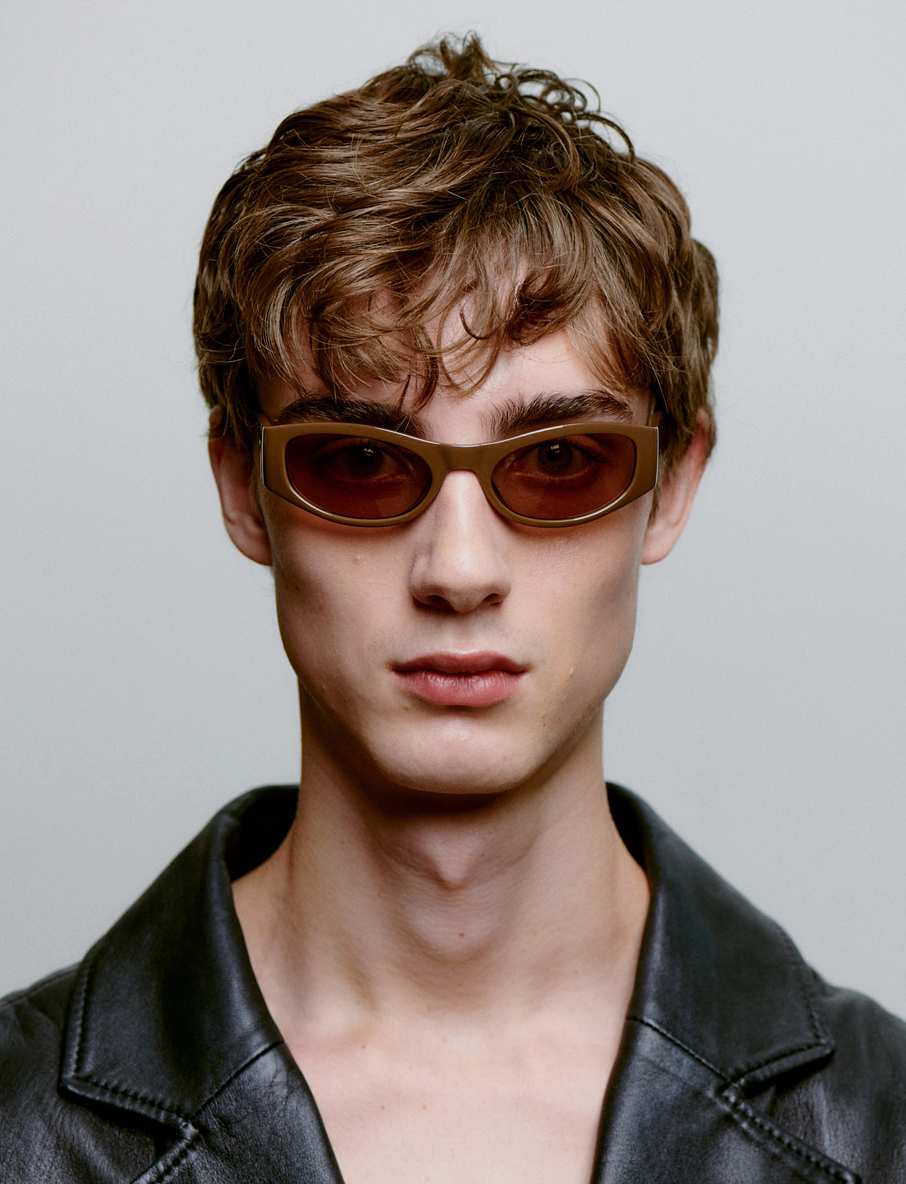 A.Kjærbede Gust, One Size, Sunglasses, Braun - D-frame- Wayfarer Frauen