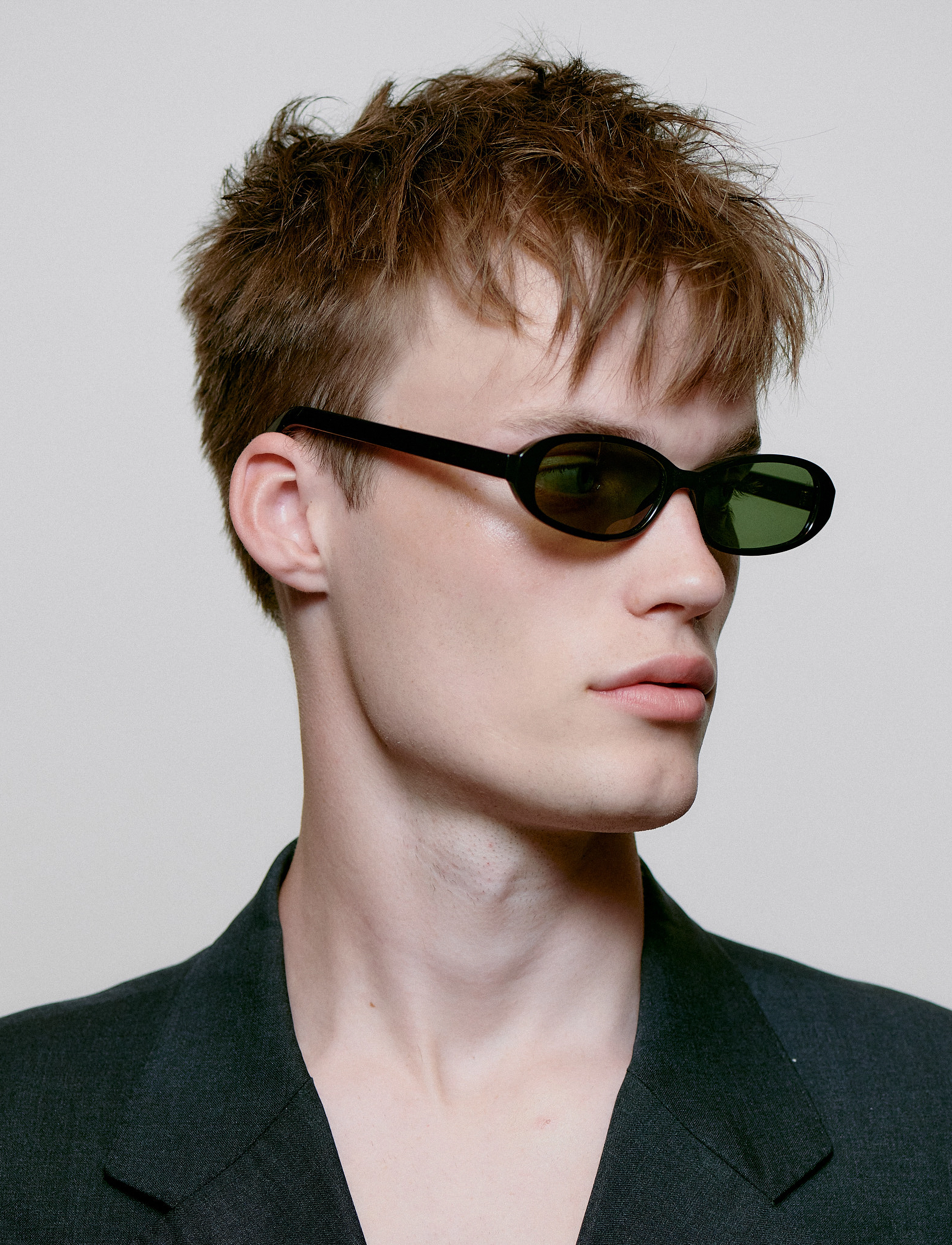 A.Kjærbede - Macy - okrągłe okulary przeciwsłoneczne - black - 4