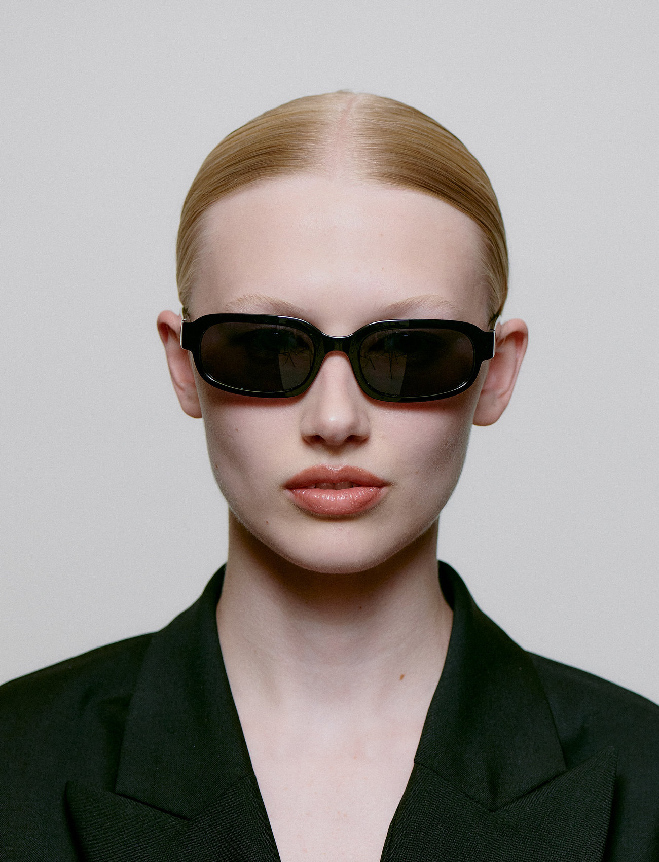A.Kjærbede - Will - firkantede solbriller - black - 0