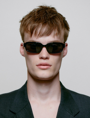 A.Kjærbede - Will - firkantede solbriller - black - 5