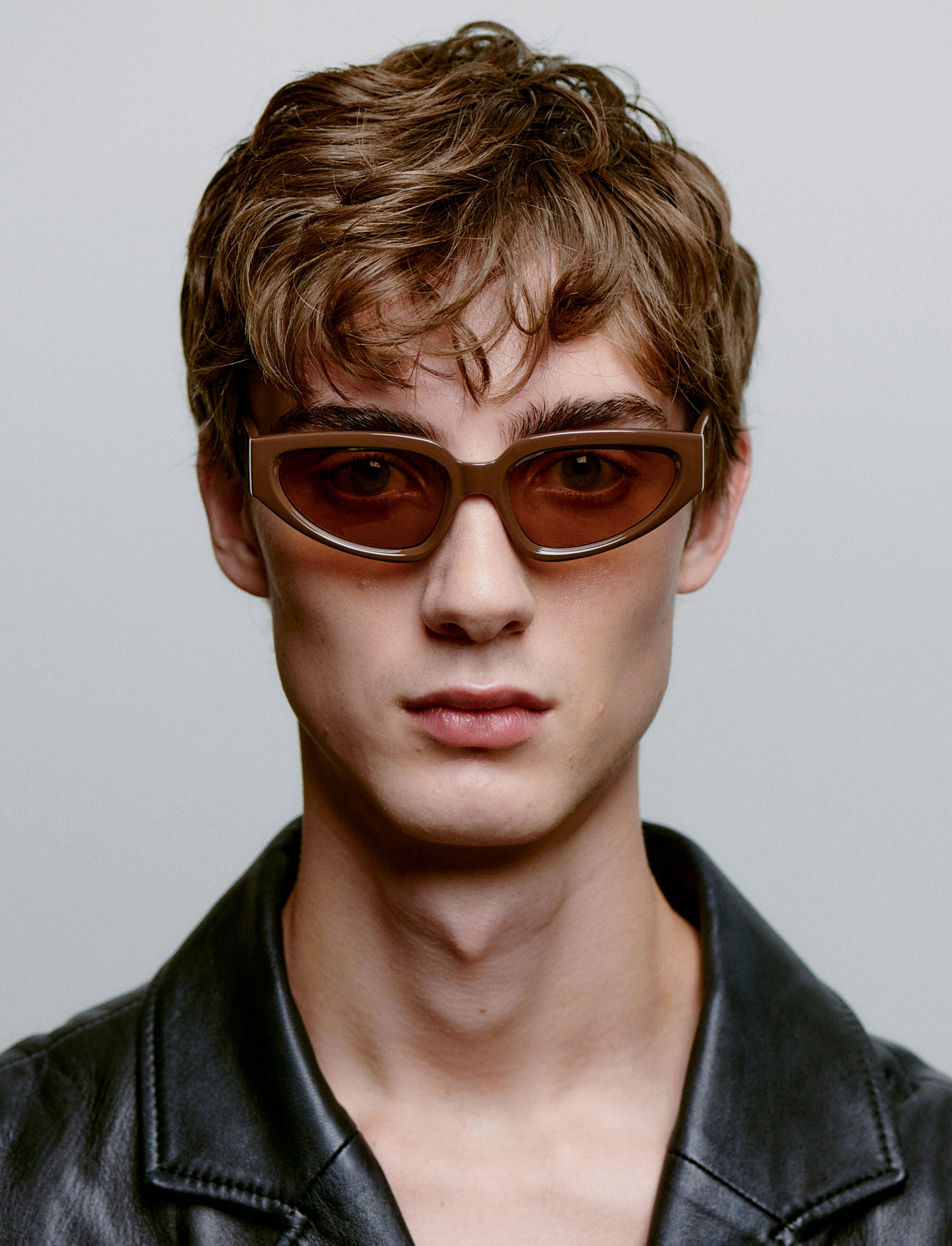 A.Kjærbede Ella, One Size, Sunglasses, Braun - D-frame- Wayfarer Frauen
