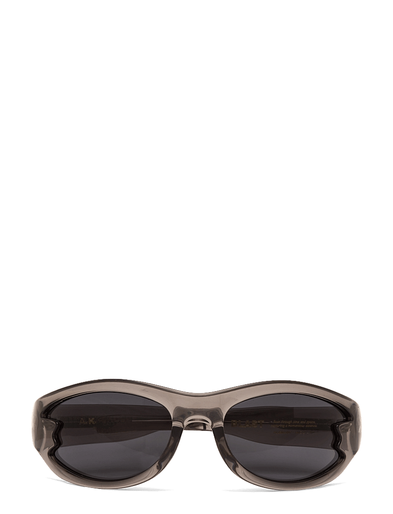 A.Kjærbede - Blast - rund form - grey transparent - 1