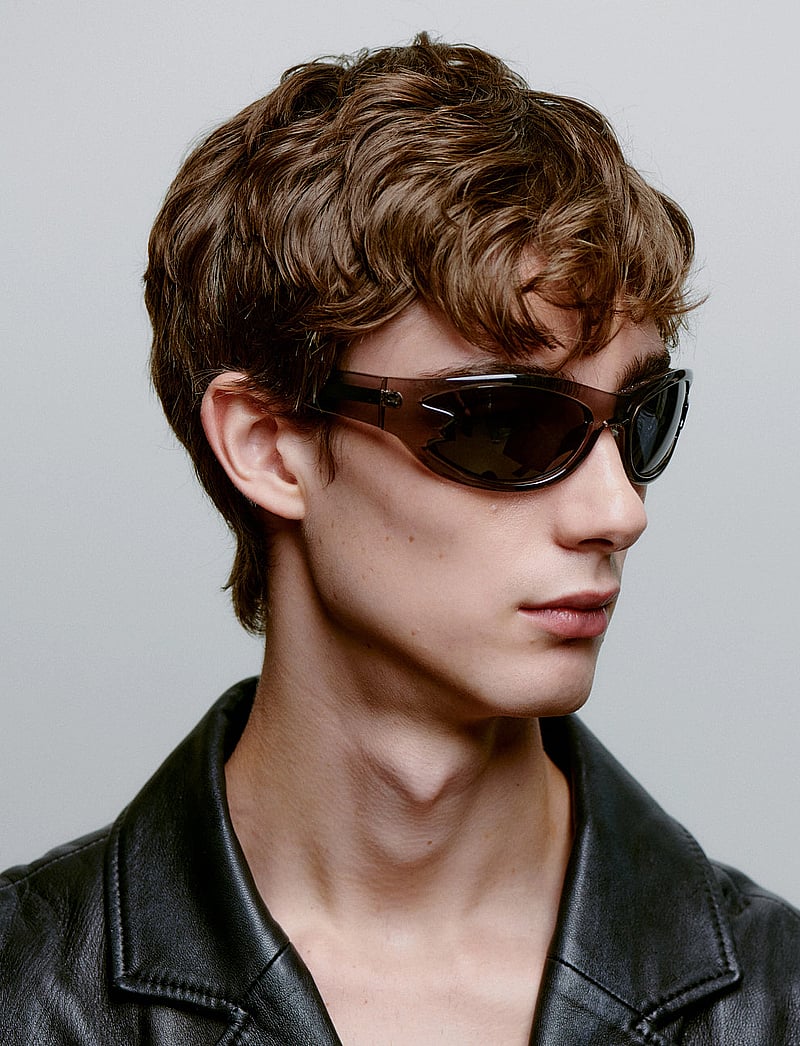 A.Kjærbede - Blast - rund form - grey transparent - 5