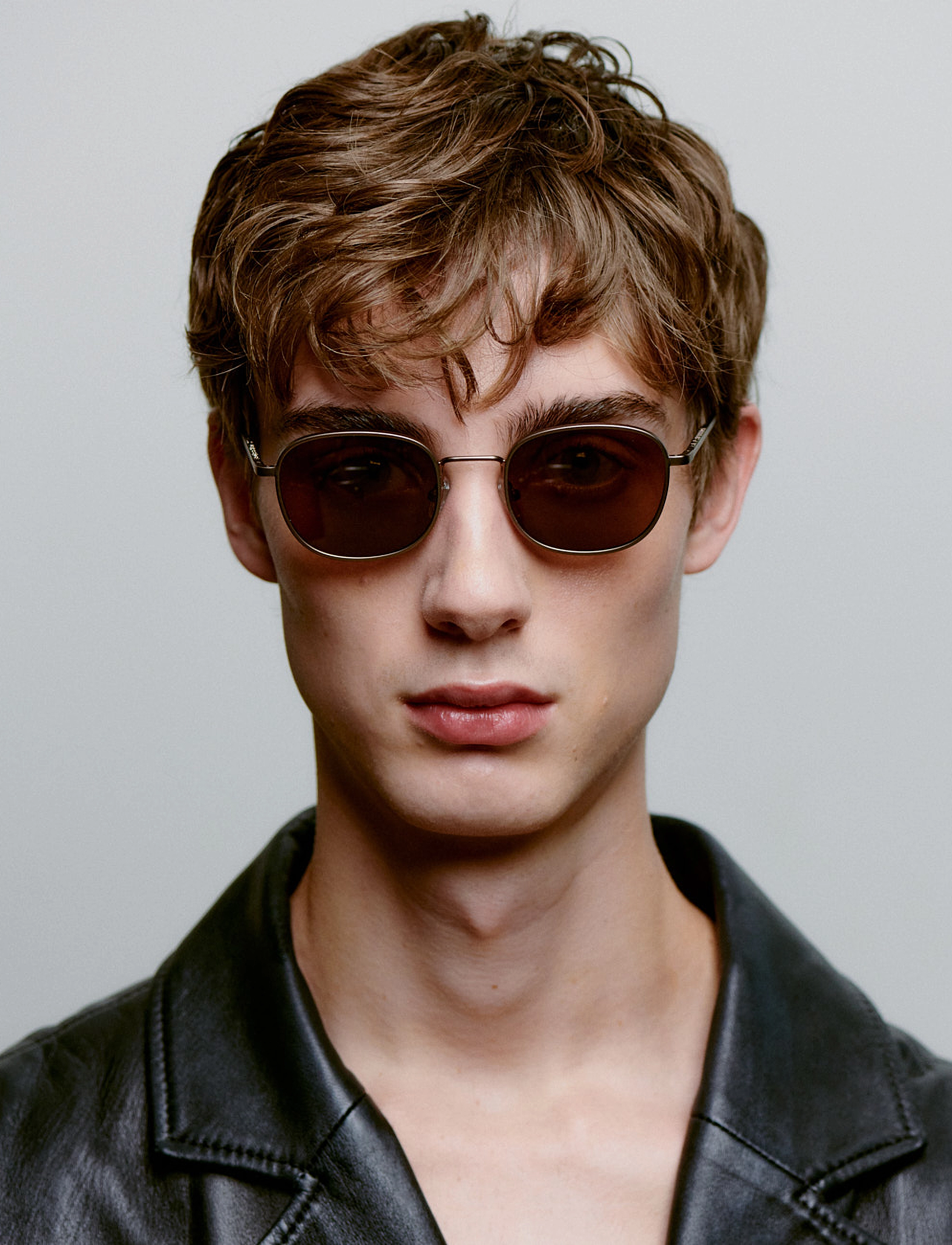 A.Kjærbede Hello, One Size, Sunglasses, Braun - Square Frame Frauen
