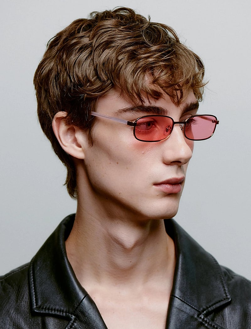 A.Kjærbede - Noah - d-shaped solbriller - rosegold galactic pink - 5