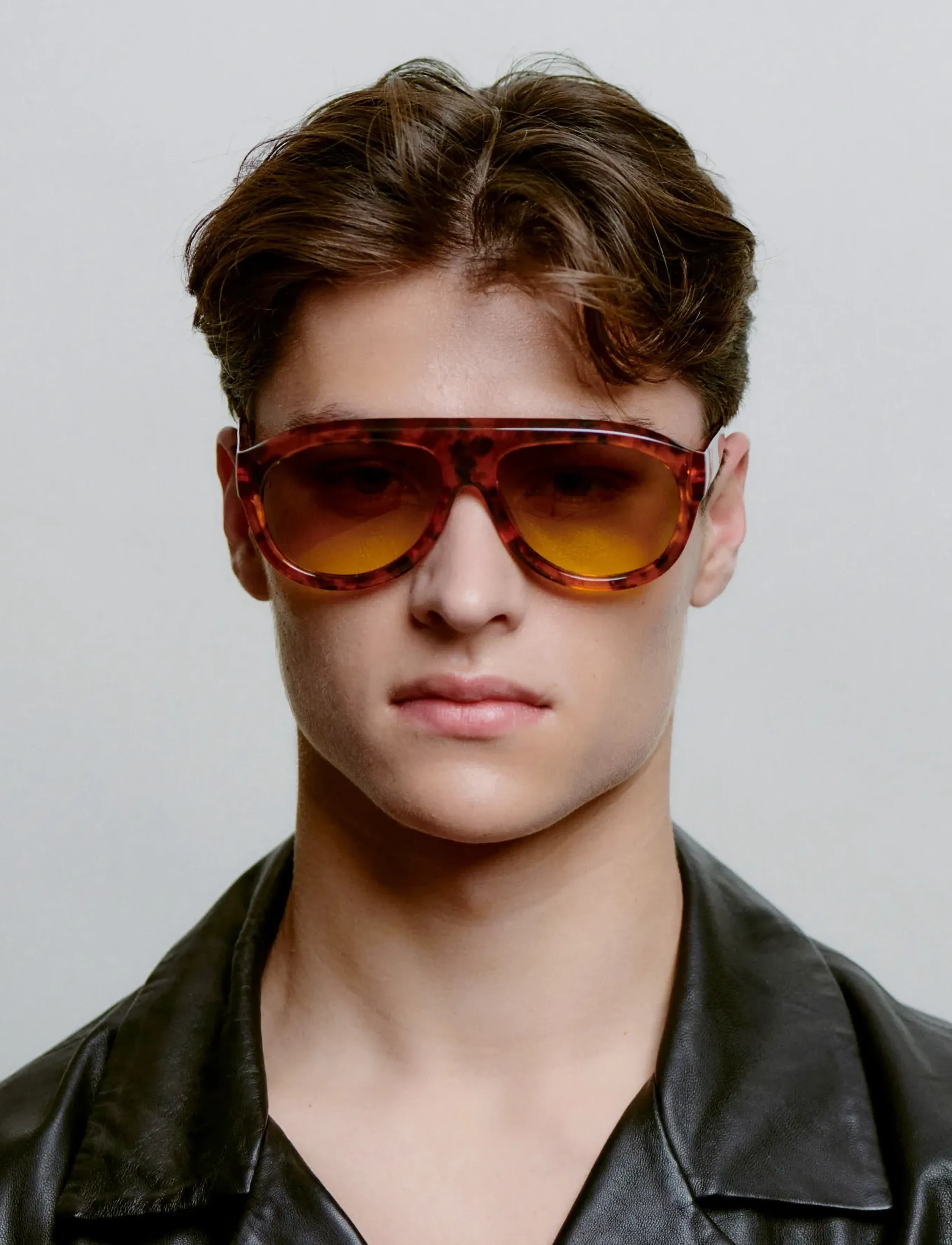 A.Kjærbede - Rio - aviator solbriller - havana - 2