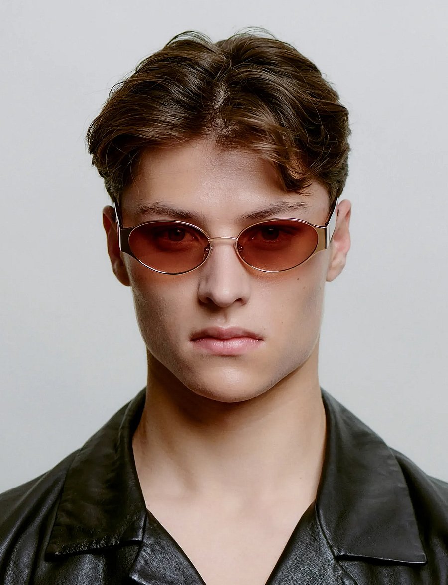 A.Kjærbede - Bella - rund form - rosegold havana - 2