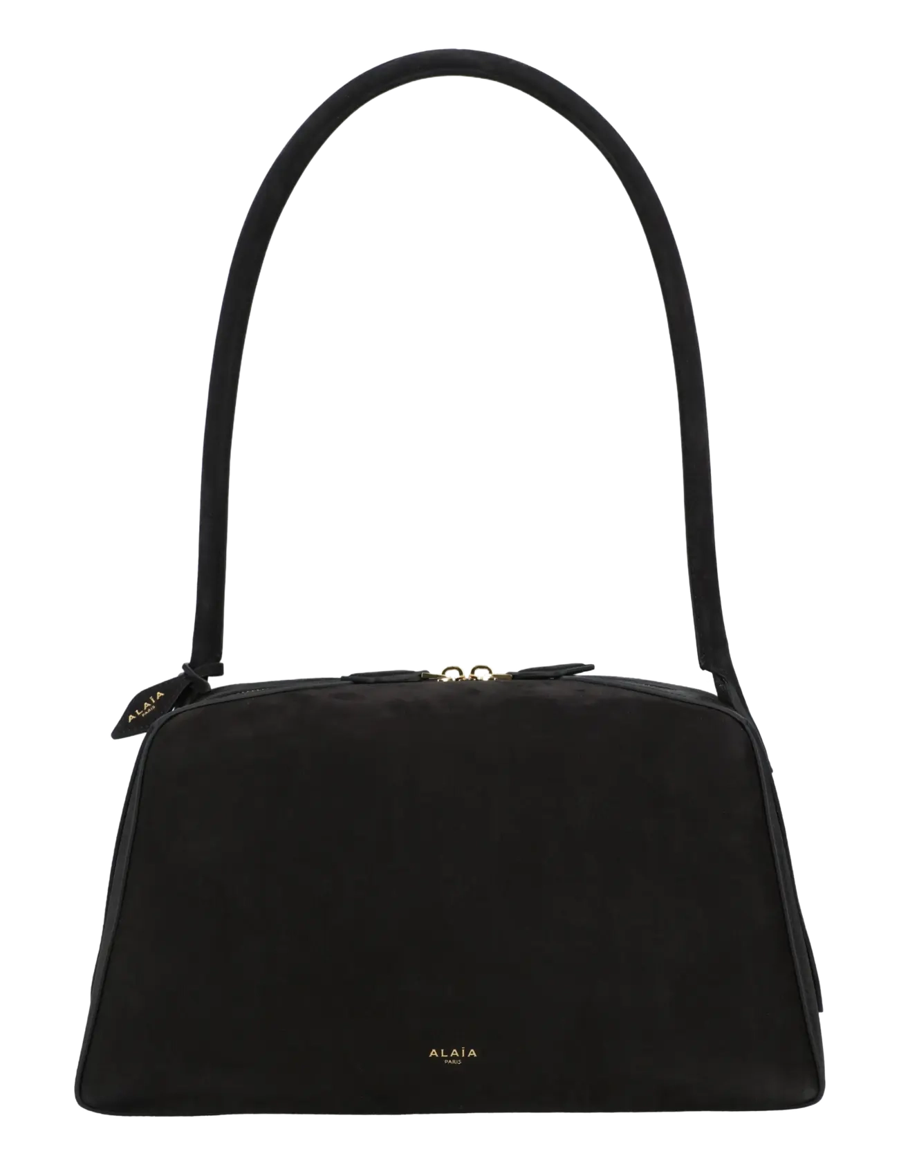 Alaia Le Bouledogue shoulder bag - Shoulder Bags - BLACK / black