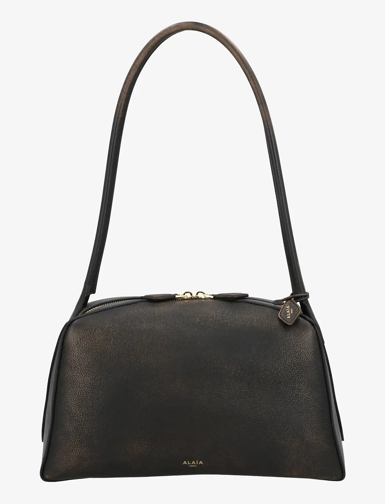 Alaia - Le Bouledogue shoulder bag - Õlakotid - brown - 0