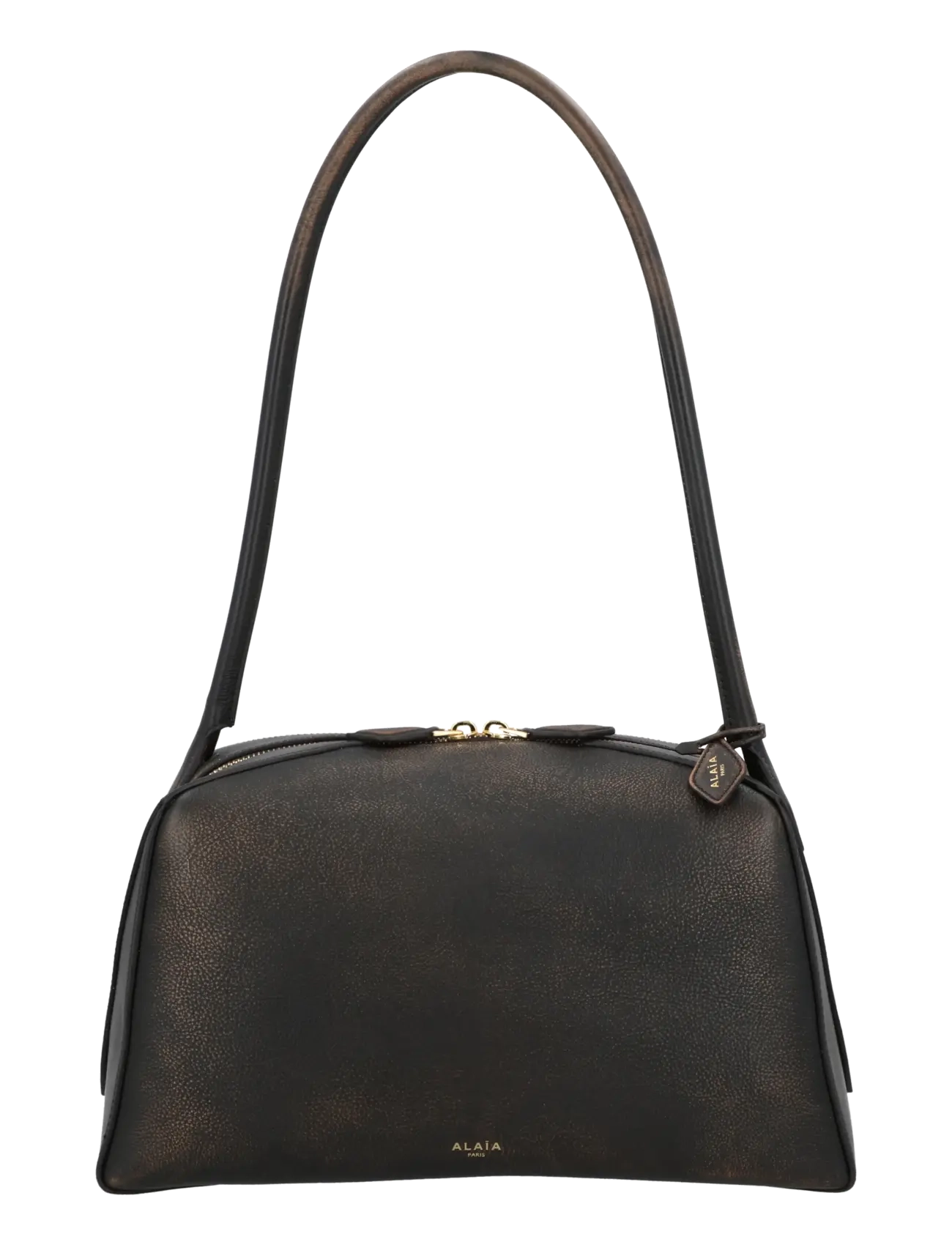 Alaia Le Bouledogue shoulder bag - Bags - BROWN / brown