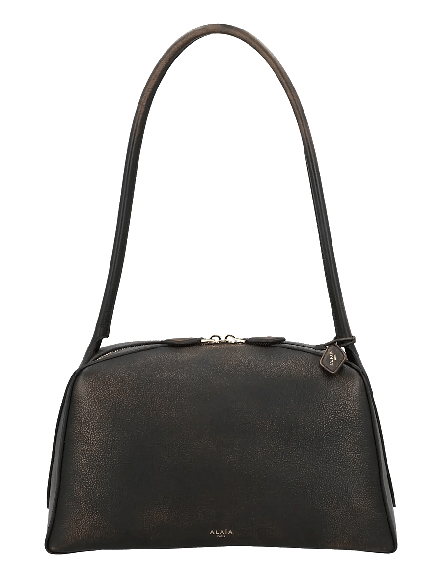 Alaia - Le Bouledogue shoulder bag - Õlakotid - brown - 0