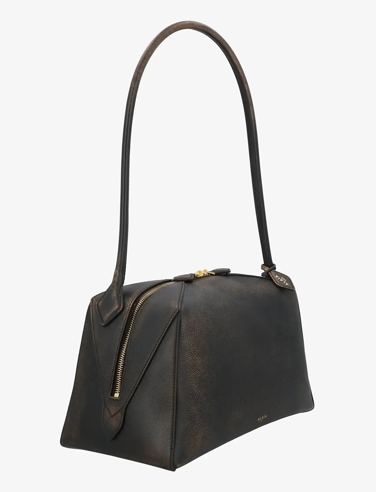 Alaia - Le Bouledogue shoulder bag - Õlakotid - brown - 1