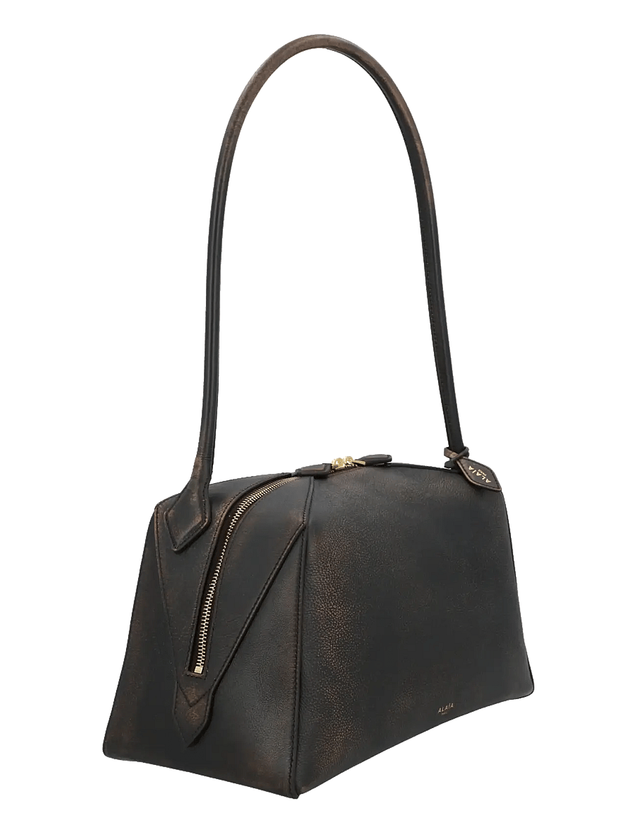 Alaia - Le Bouledogue shoulder bag - Õlakotid - brown - 1