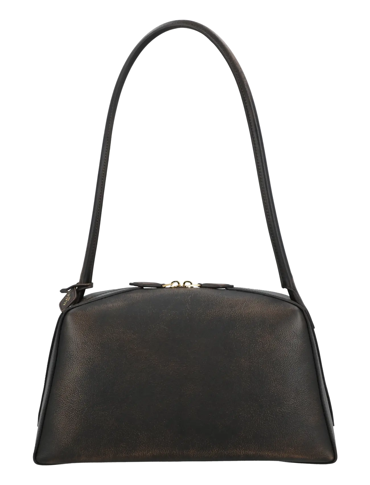 Alaia - Le Bouledogue shoulder bag - shoulder bags - brown - 2