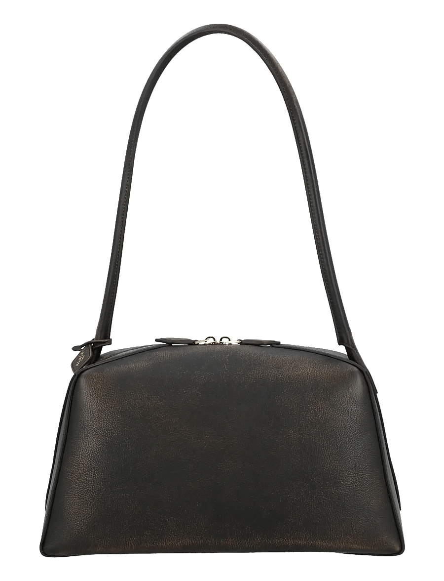 Alaia - Le Bouledogue shoulder bag - Õlakotid - brown - 2