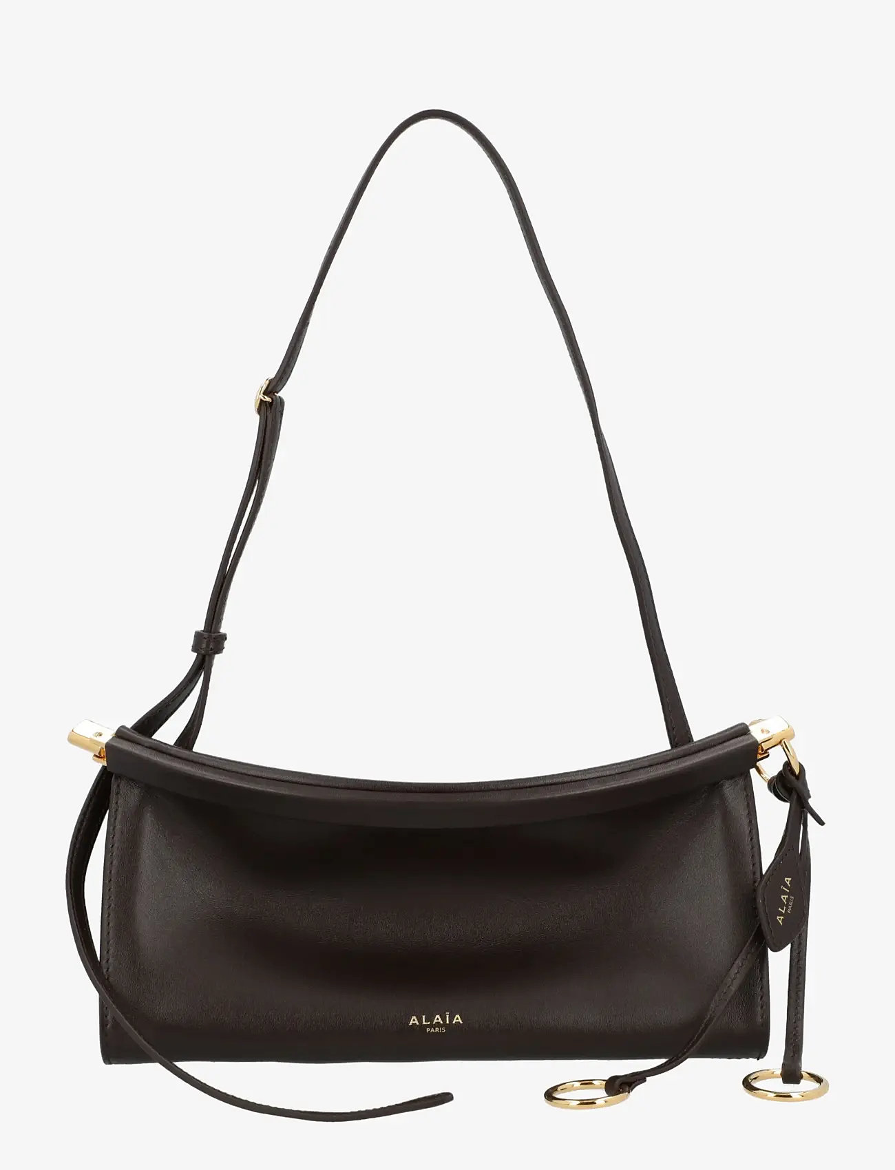 Alaia - Le Click East West Small Bag - Õlakotid - brown - 0
