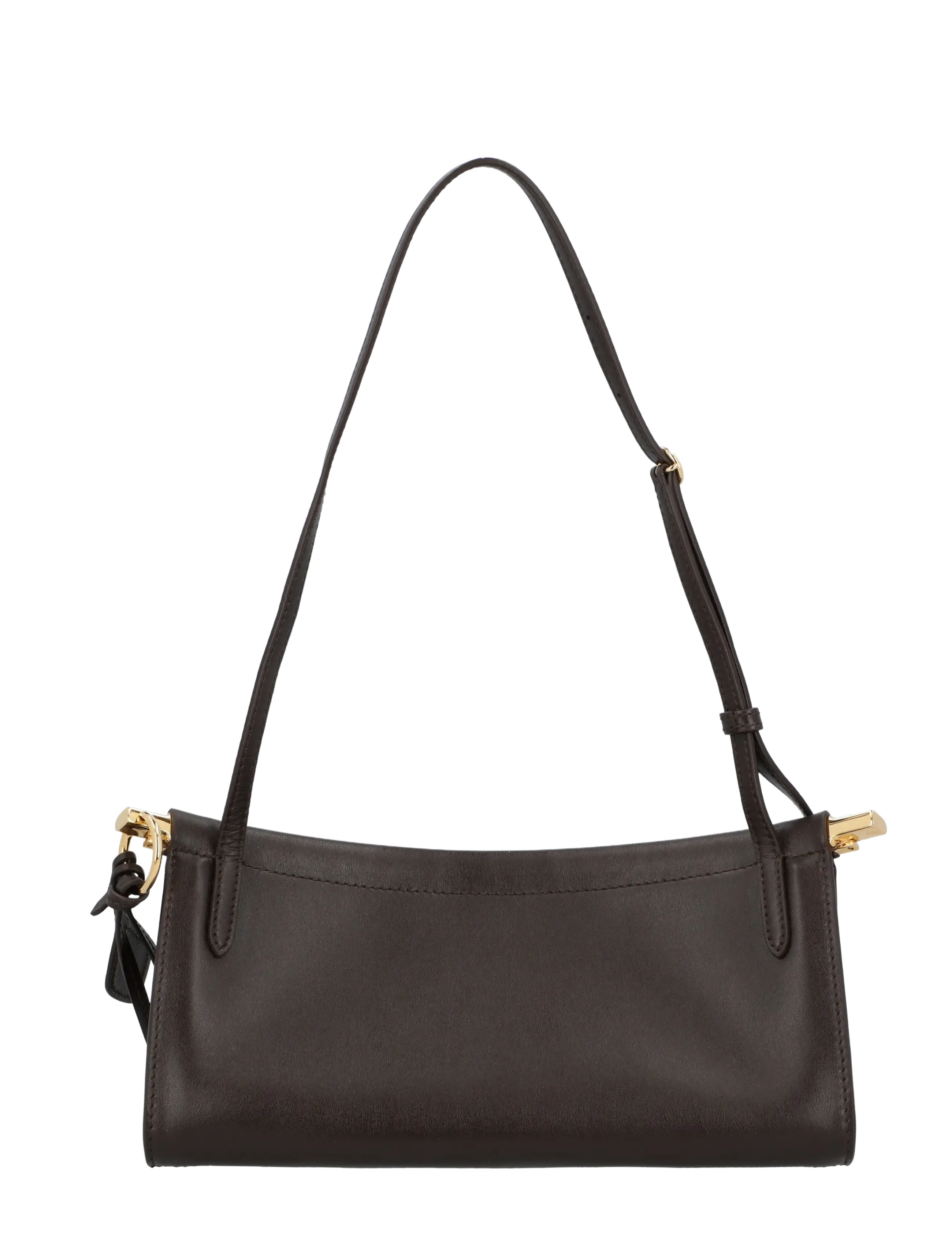 Alaia - Le Click East West Small Bag - shoulder bags - brown - 1