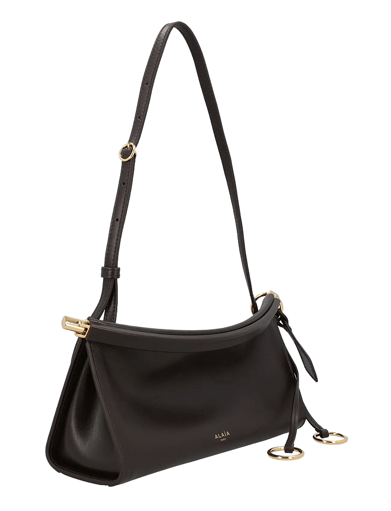 Alaia - Le Click East West Small Bag - axlartöskur - brown - 2