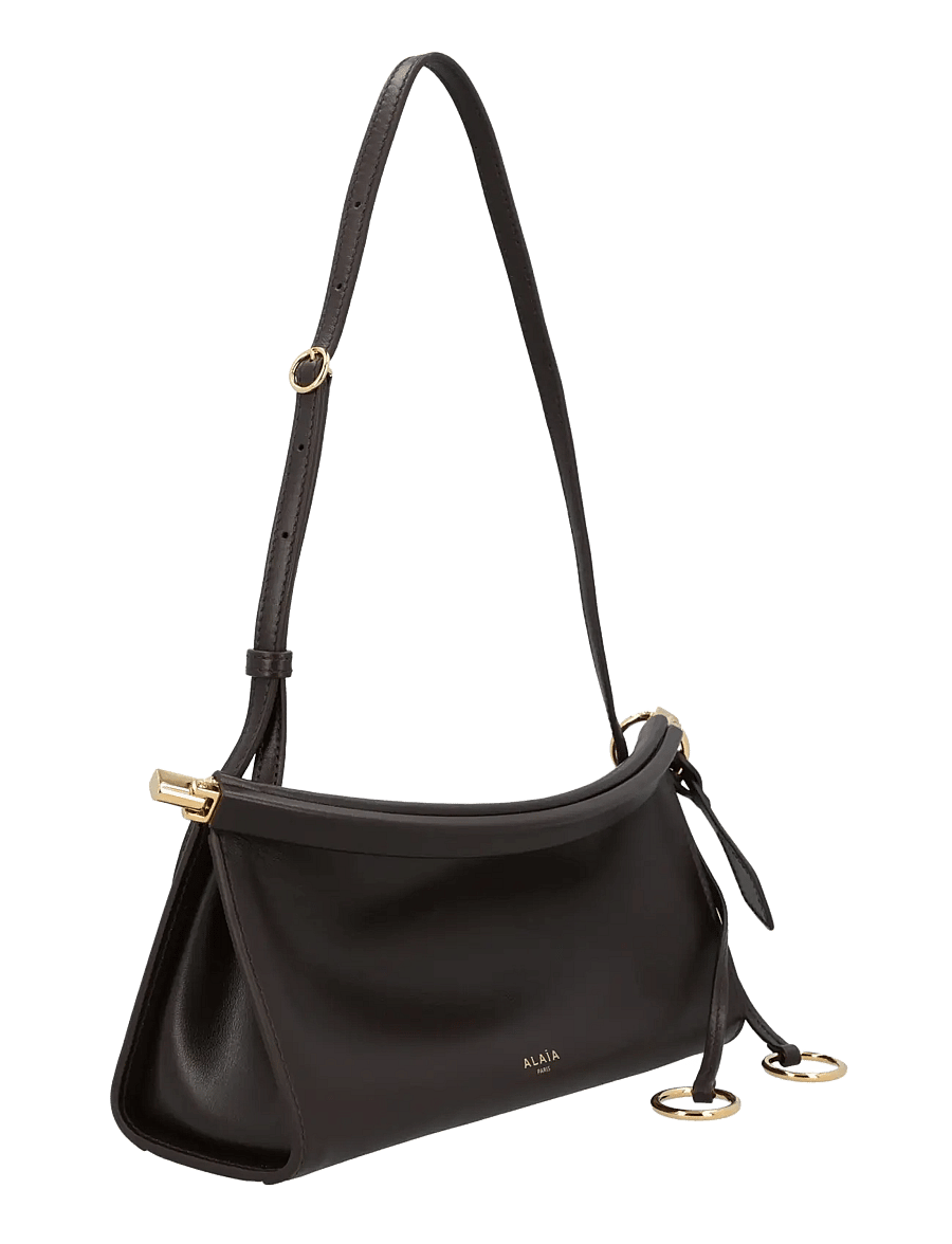 Alaia - Le Click East West Small Bag - shoulder bags - brown - 2