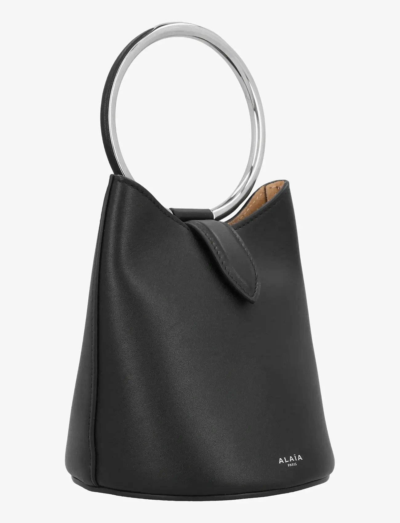 Alaia - Mini Ring Bucket Bag - beuteltaschen - black - 1