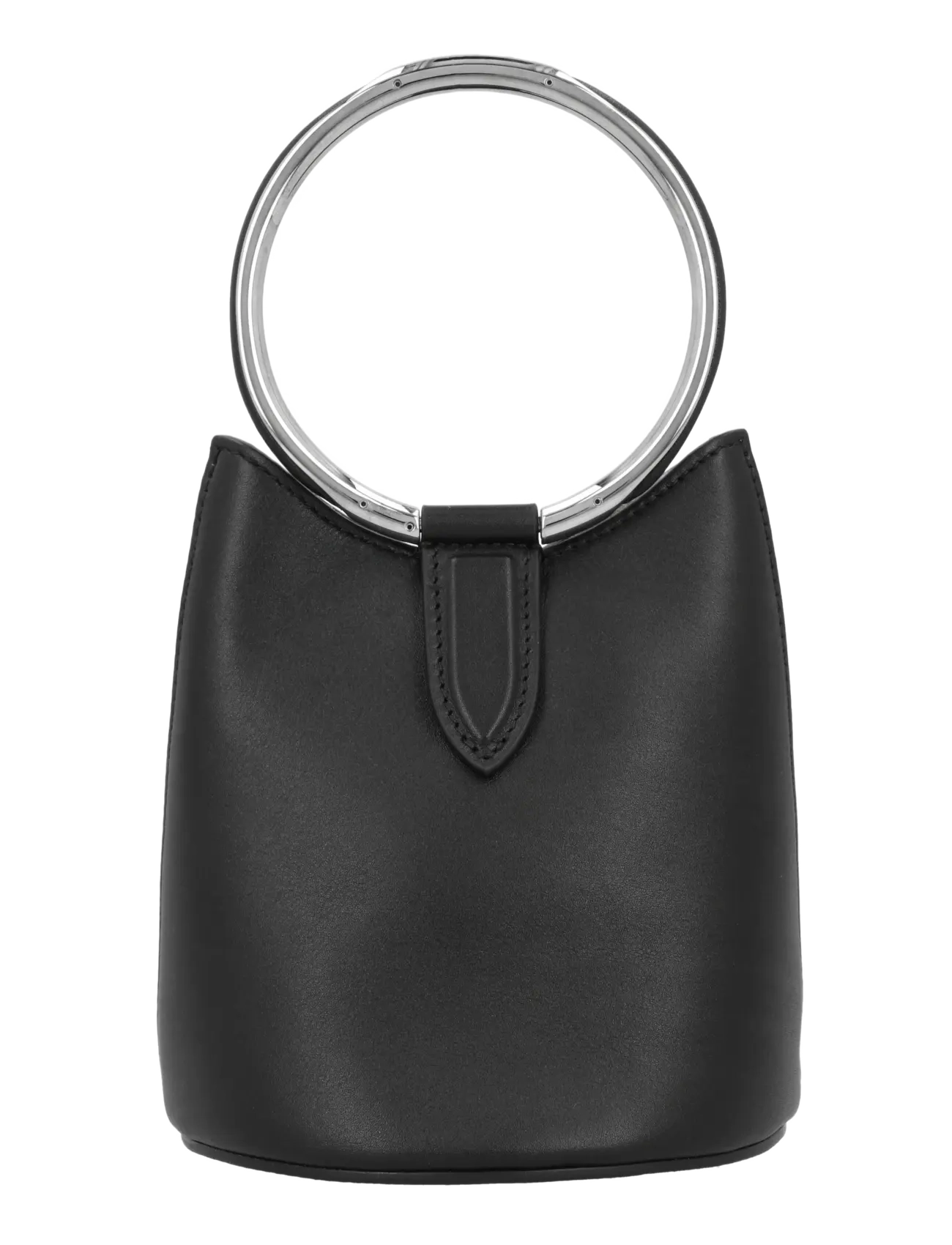 Alaia - Mini Ring Bucket Bag - bucket bags - black - 2