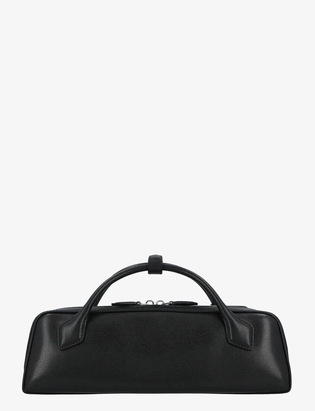 Alaia - Le Teckel leather clutch bag - black - 2
