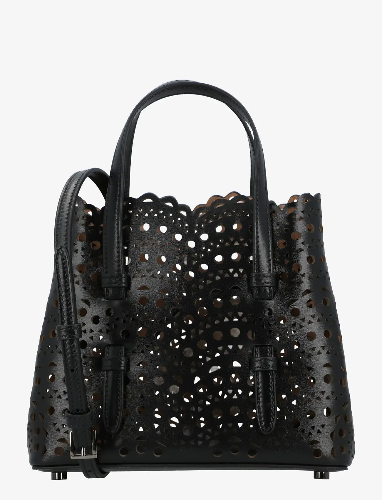 Alaia - Mina 20 Tote Bag - tote bags - black - 0
