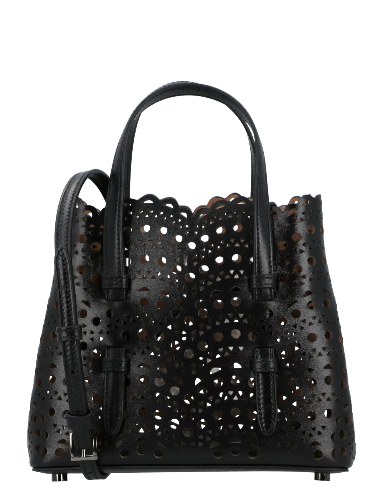 Alaia Mina 20 Tote Bag - Shoppers & Tote Bags - BLACK / black