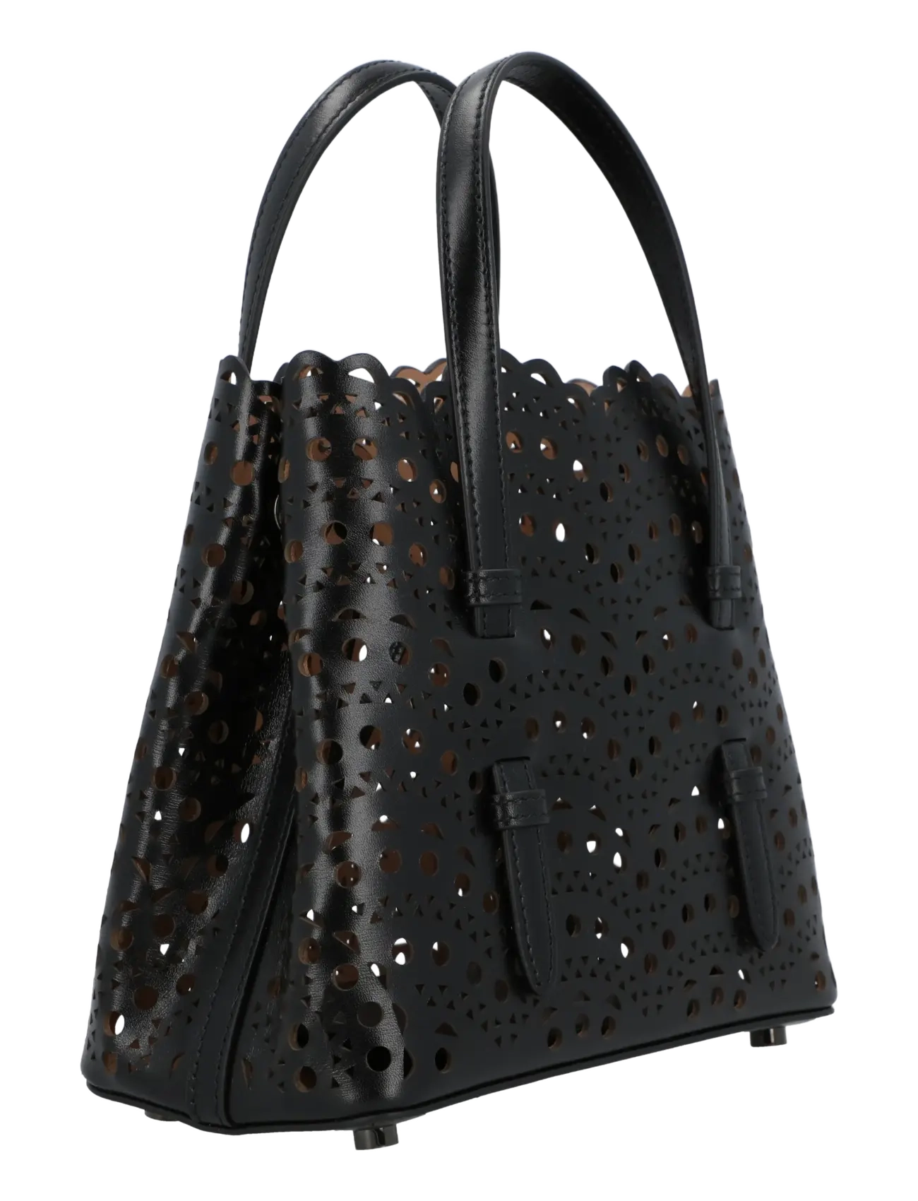 Alaia - Mina 20 Tote Bag - shoppers & tote bags - black - 1