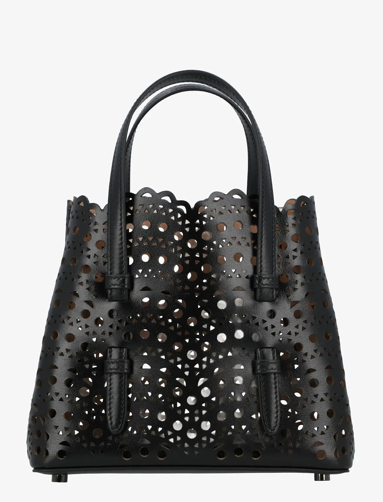 Alaia - Mina 20 Tote Bag - tote bags - black - 2