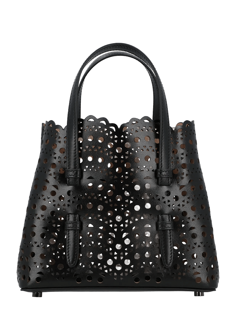 Alaia - Mina 20 Tote Bag - tote bags - black - 2