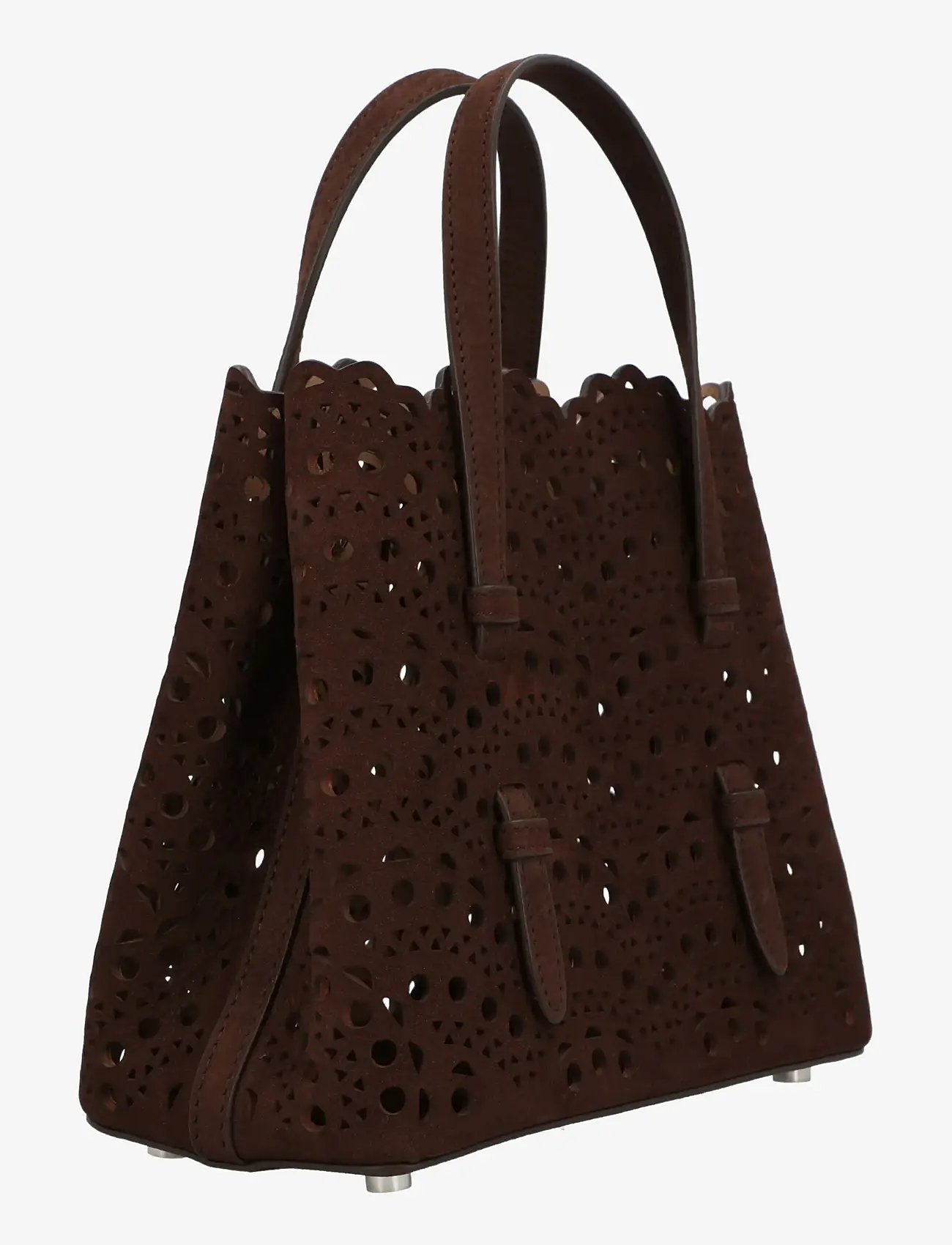 Alaia - Mina 20 Tote Bag - tote-stiilis kotid - brown - 1